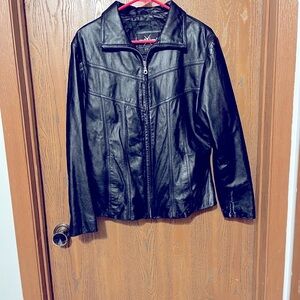 Wilson’s Leather Maxima Women's Black Leather Jacket